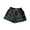 Black, variant on Dolkfu Mens Big Shorts Drawstring Elastic Waist Casual Baggy Paisley Printed Beach Shorts Stylish Shorts for Men,L