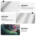 thumbnail image 7 of Disketp Snake Holding A Lotus Hanging Kitchen Towel Tie Towels Tea Bar Dish Cloths Dry Towel for Laundry Room Decor (18*14in), 7 of 7