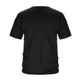 thumbnail image 5 of Stamzod Mens T-Shirts Short Sleeve Print Crew Neck Tee Shirts Mens Workout Pullover Casual Tops Black B L, 5 of 5