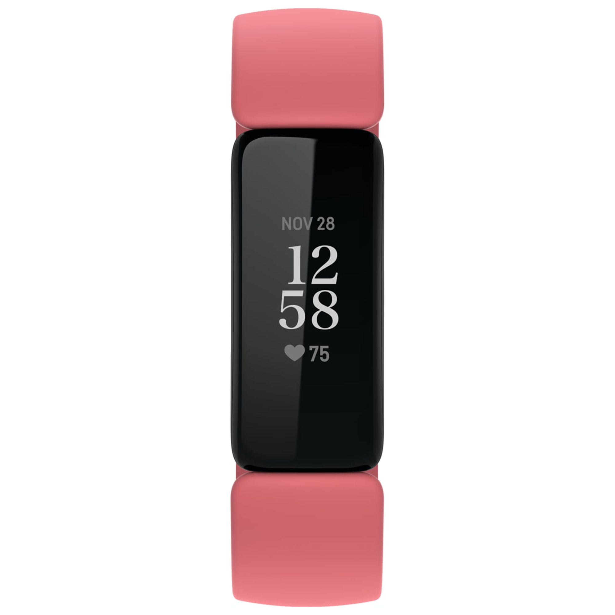 rustfri profil symbol Fitbit Inspire 2 Fitness Tracker - Desert Rose - Walmart.com