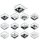 thumbnail image 2 of Herunwer Mini Puzzle Box Balance IQ Maze Challenge Cube - Intelligence Ball Game for Teens and Adults, 2 of 5