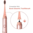 thumbnail image 2 of wqlpp-Replacement Toothbrush Heads with Covers for Burst (10 Count, Rose Gold), 2 of 4