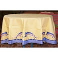 thumbnail image 2 of Tablecloth Blue Marlin Polyester Waterproof Table Runner - Betsy Drake Interiors-Color:Blue,Material:Polyester, 2 of 3