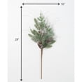 thumbnail image 3 of Sullivans Cedar & Pine Artificial Stem 28"H Green, 3 of 3