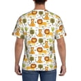 thumbnail image 3 of Bixox Men's Tiger Lion Printed Short Sleeve Skinny Athletic T-Shirt, 3 of 6