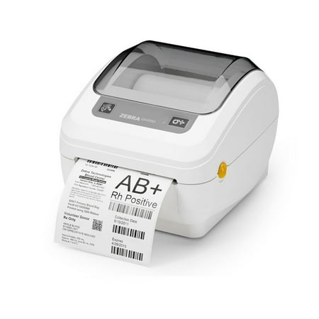 - Zebra GK420d Direct Thermal Transfer Printer USB Ethernet White GK4H-202510-000