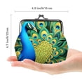 thumbnail image 2 of Stylish Women's Wallet Coin Purse with 0.7 Microfiber Zinc Alloy Jaws, 4.3x4.7 in/11x12 cm Size, 2 of 7
