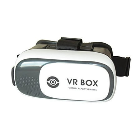 Virtual Reality 3D VR Headset Glasses - Google Cardboard Helmet (Best Vr Videos For Google Cardboard)