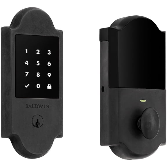 Open Box Baldwin 8235.Zw Touchscreen Boulder Z-Wave Deadbolt - Bronze