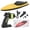 Yellow, variant on Yajisi 2.4Ghz High Speed RC Racing Boat Simulation Remote Control Speedboat for Over 14 Years Old Yellow 13.8 inches / 35.0 cm