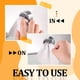 thumbnail image 2 of Injueey Ganchos autoadhesivos para paños de cocina, fáciles de instalar, 6 piezas, para colgar sin esfuerzo, Simple y elegante Juegos de accesorios de baño, 2 of 6