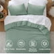 thumbnail image 4 of Juego de edredón Bedsure GentleSoft™ de tamaño completo, color verde salvia, 4 of 8