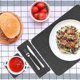 thumbnail image 4 of Washable Placemat Set - 6 Washable Placemats + 6 Glass Coasters + 6 Cutlery Bags, 4 of 5
