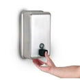thumbnail image 2 of Alpine Industries Universal Wall Mounted Hand Soap Dispenser Stainless Steel 2/Pack (423-SSB-2PK), 2 of 5