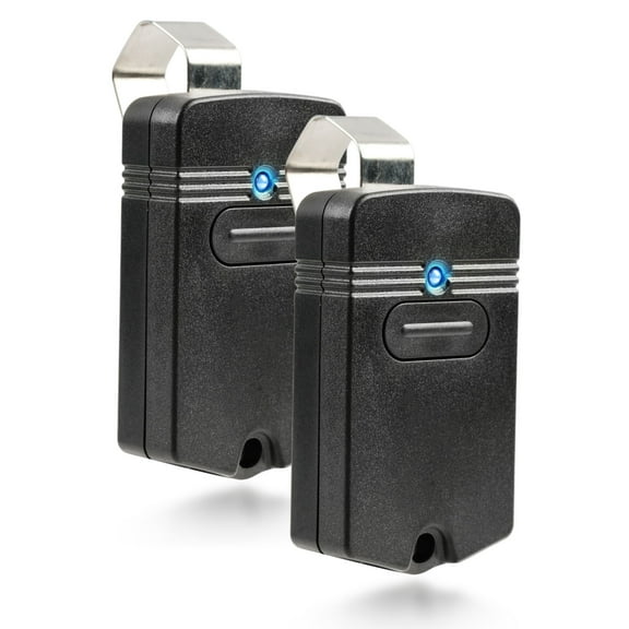 KeylessOption Replacement for GTO/Mighty Mule RB741 FM135 PRO Remote Gate Opener, 2 pack