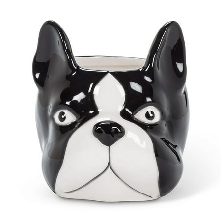 Set of 1 Large Dog Head Planter