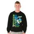 thumbnail image 3 of Popeye Never Quits Asian Inspired Men's Crewneck Sweatshirt Brisco Brands S, 3 of 6