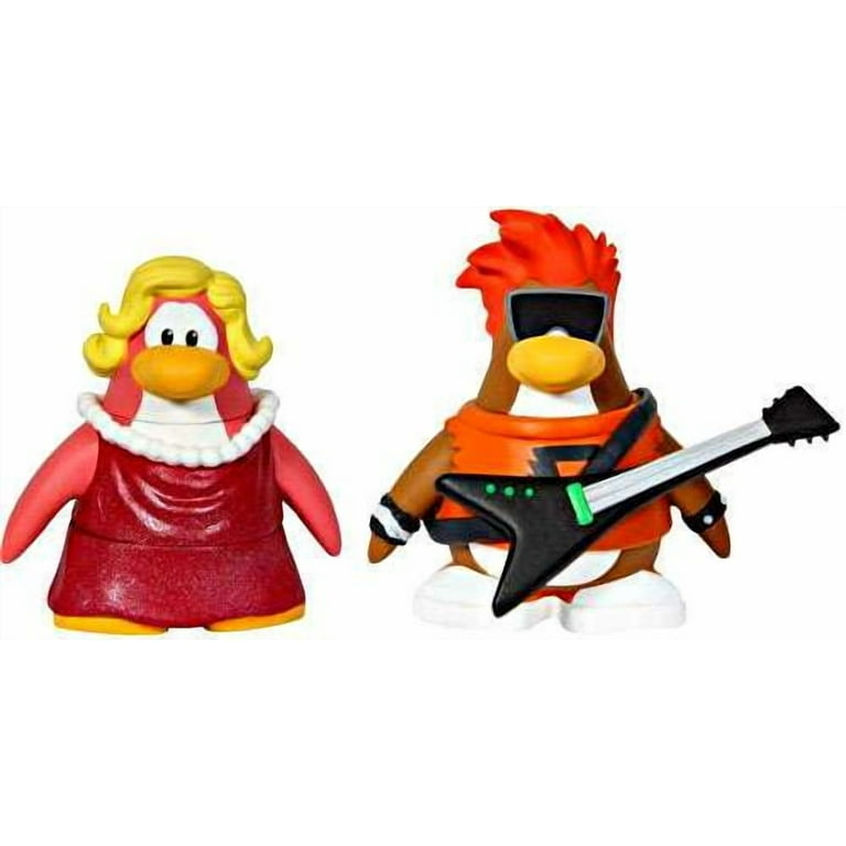 Club Penguin Mix 'N Match Series 5 Ruby & Rockstar Mini Figure Set