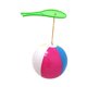 thumbnail image 3 of Juego de raqueta de pelota inflable para niños, juguetes compactos y divertidos para jugar con pelotas que rebotan. Raqueta verde, 3 of 9