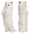 thumbnail image 4 of Figura de gato de felpa ANGGREK decoración animal para escritorios, 4 of 8