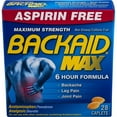 thumbnail image 2 of Backaid Maximum Strength Backache Pain Relief, Non Drowsy - 28 Pills, 2 Pack, 2 of 7