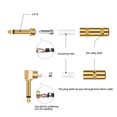 thumbnail image 4 of 2pcs Audio 6.35 Mm 1/4 Pulgadas TS Enchufe Diy Cabeza Recta 90 Grados, 4 of 9