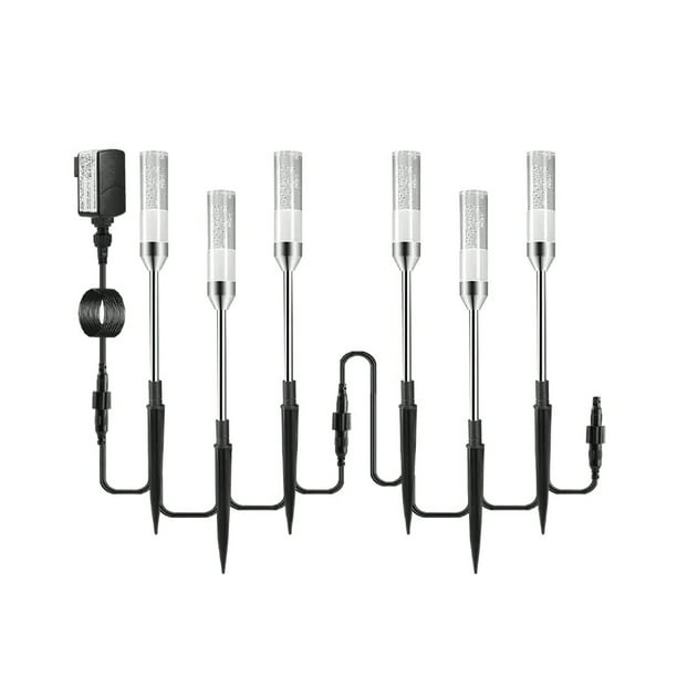 Luces Led Para Caminos 6 En 1, Luces Led De Bajo Voltaje, Luces Extensibles Para Jardín, Iluminación Impermeable Para Paisajes, Luces Duraderas Para Caminos Para Patio Monstrate HA026975-02
