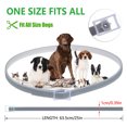 thumbnail image 4 of Collar impermeable antipulgas y garrapatas, collares antiparasitarios de PU para perros y gatos, productos para mascotas Hugtrwg  Libre de BPA, 4 of 9