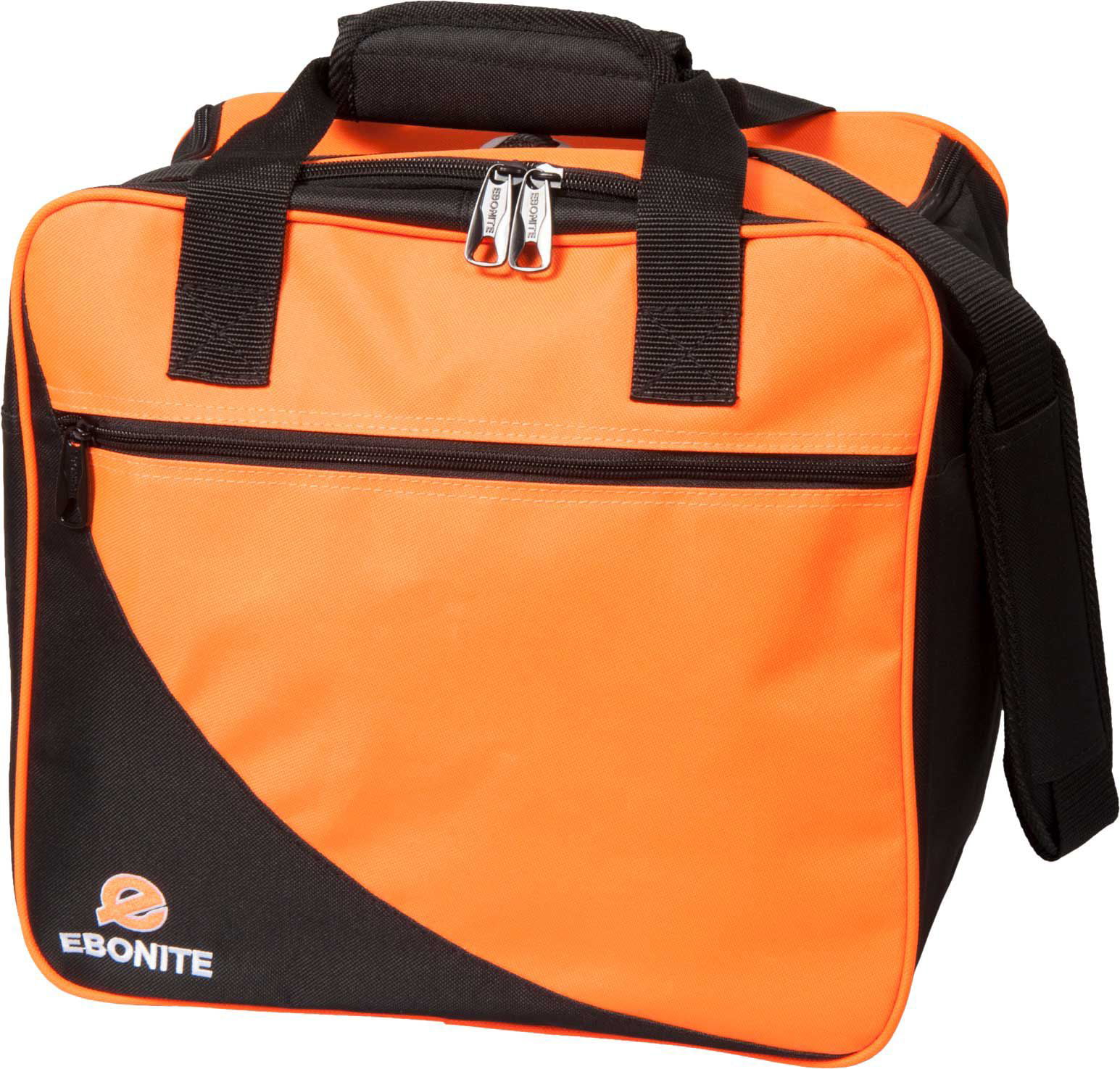Ebonite Basic Shoulder Bag Tote 1 Ball Bowling Bag Orange 