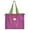 Purple, variant on Ranliy Reusable Grocery Bag Foldable Environmentally Friendly Shopping Bag with Pocket Extra Wide Handle Portable Durable Washable Tote Bags for Women