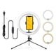 thumbnail image 1 of Aro Luz Led Profesional 3 Tonos luz Marthing Con Accesorios y Tripie De Mesa Para Maquillaje, Ideal Para Maquillistas, Creadores De Video Fotografia, 1 of 10