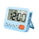thumbnail image 2 of Reloj despertador digital con pantalla LCD grande para niños y adultos, reloj de escritorio pequeño con temporizador. Azul, 2 of 9