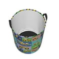 thumbnail image 3 of Daiia construction Machinery Laundry Hamper With Handles Large Storage Basket/Toy Organizer/Dirty Clothes Collapsible Waterproof For College Dorms, Bedroom,Bathroom, 3 of 8