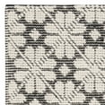 thumbnail image 3 of SAFAVIEH Vermont Orval Geometric Floral Wool Area Rug, Ivory/Black, 3' x 5', 3 of 5