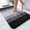 Black, variant on Bathroom Rug Mat, Non-Slip Bath Mat for Bathroom Floor, Quick Drying Soft Bath Rug, Machine Washable Bathroom Mat, 20 x 30 Inch,Gray
