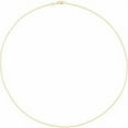 thumbnail image 2 of Auriga Fine Jewelry 14K Yellow Gold-Filled Adjustable Cable Chain Necklace 16", 2 of 4
