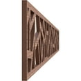 thumbnail image 3 of Ekena Millwork 46 1/4"W x 6"H x 3/8"T Harrisburg Fretwork Moulding, Walnut, 3 of 13