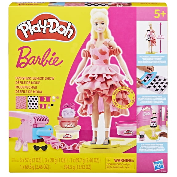 Set de Juego Hasbro Play Doh Barbie Desfile de Moda