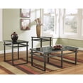 thumbnail image 3 of Ashley Furniture Laney Ensemble de Tables d'Appoint 3 Pcs en Noir, 3 of 5