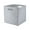 Gray, variant on Parker Baby Felt Storage Cube Bin, 13", White