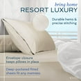 thumbnail image 4 of Hotel Sheets Direct 100% Bamboo Sheets - Queen Size Sheet and Pillowcase Set - Cooling, 4-Piece Bedding Sets - Rose Pink, 4 of 9