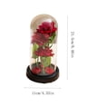 thumbnail image 2 of Valentines Day Gifts for Her, Valentines Rose Flowers Gifts for Women Mom Wife Girlfriend Daughter Grandma, Light Up Rose in A Glass Dome Gifts for Mom,Birthday Gifts for Women, 2 of 5