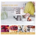 thumbnail image 3 of KALLORY 3Ud De Silicona Para Pastel De Arroz Y Gelatina Con En, 3 of 8