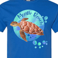 thumbnail image 4 of Inktastic Myrtle Beach Sea Turtle and Bubbles T-Shirt, 4 of 5