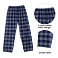 thumbnail image 3 of Pantalones de pijama para hombre Pantalones ultraligeros Pantalones de dormir con bolsillo y cordón, 3 of 5