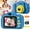 Blue Yellow (with 32GB SD Card), variant on Sanmadrola Kids Camera Portable 1080p HD Digital Video Camera 32GB SD Card Black