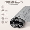thumbnail image 5 of OTHWAY Non-Slip Bath Mat for Tub with Hair Catcher, 39"x17" Long Shower Mat, Large Drain Holes, Machine Washable Gripper Tub Mat (Grey), 5 of 13