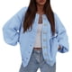 thumbnail image 1 of Suéter PRETTYGARDEN Invierno 2025 Tejido Grueso Azul XL, 1 of 5