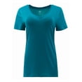 thumbnail image 5 of Athletic Works Women's Core Active Short Sleeve V-Neck T-Shirt, Sizes XS-3X, 5 of 5
