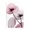 Pink Poppy Blooms_v1, variant on Stupell Industries Glam Vivid Matter Botanicals Gold Floating Frame Canvas Art, 25 x 31, by Albert Koetsier